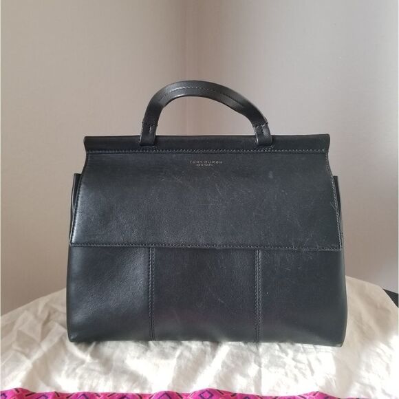 Tory Burch Block Satchel - Picture 1 of 12